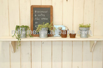 multifunctional french style wooden wall shelf home deco