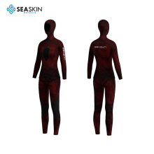 Seaskin Neoprene Comouflage Custom Wetsuit للنساء