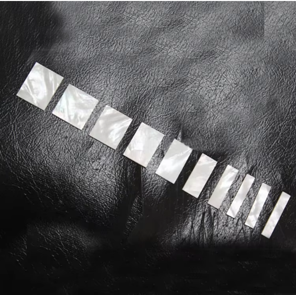 Las Vegas Rolling Dice BLACK PEARL RED DOT Fret Marker - Foto 2