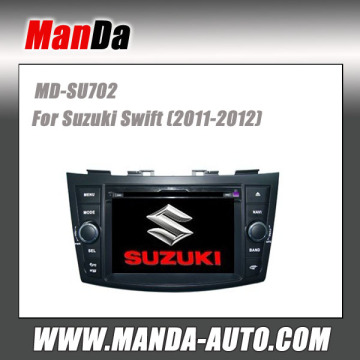 double din car dvd gps for Suzuki Swift (2011-2012) in-dash audio car multimedia navigation system