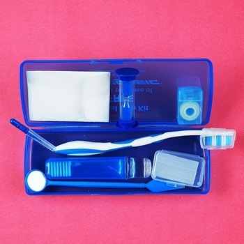 Toothbrush dental floss dental wax kit