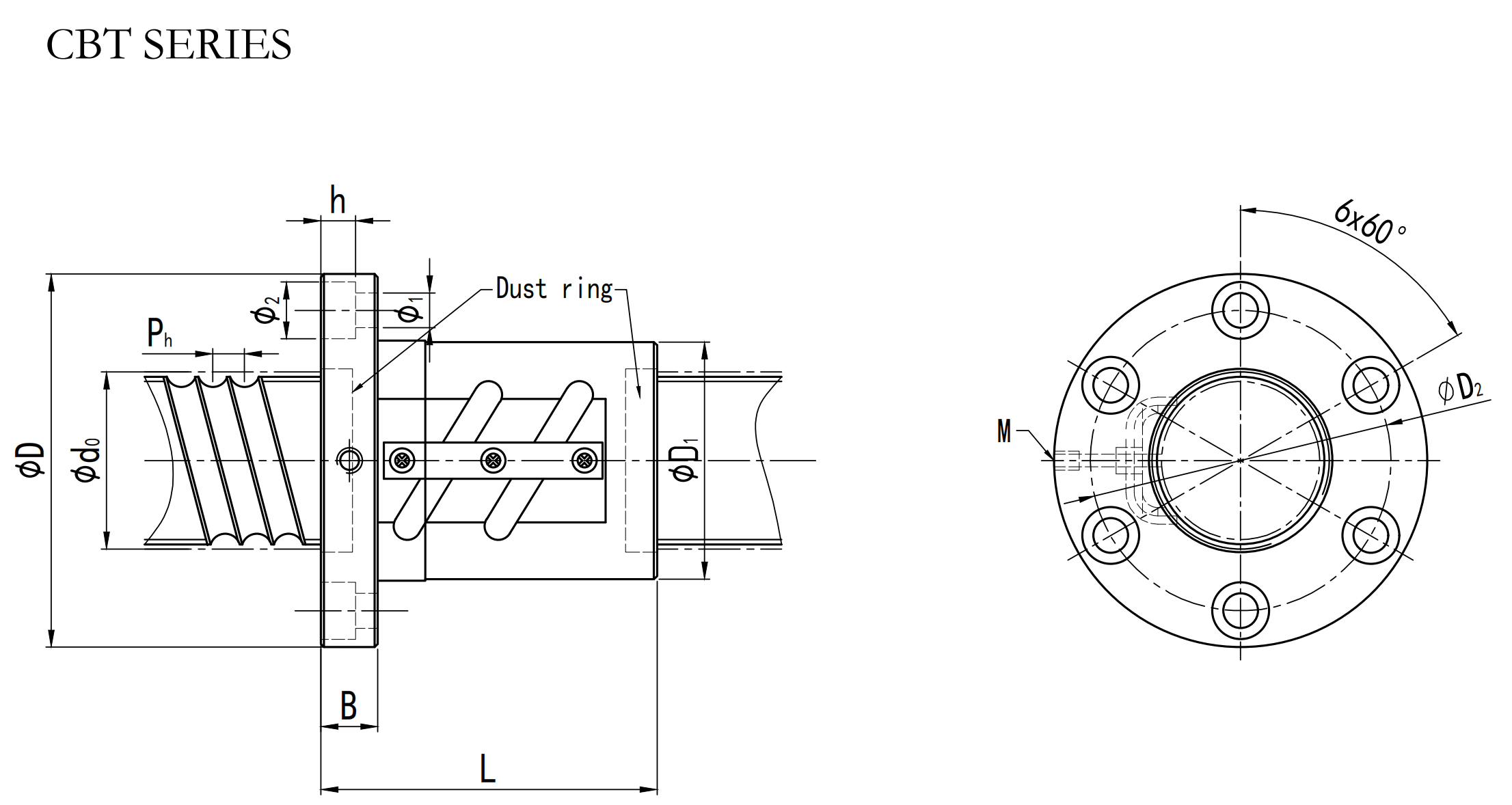 CBT Precision Ball Screw