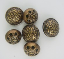 Metal Button for Coat and Other Garments