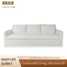 Modern Cushion Sofa with Ottoman and Storage