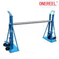 Heavy Load Underground Adjustable Cable Drum Jack Stand