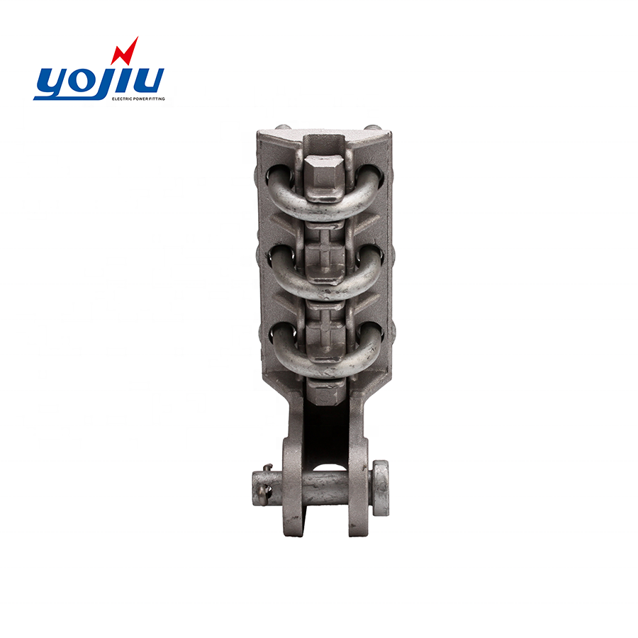 YOJIU NZJA-3 Type Cable Power Fitting Aerial Strain Galvanize Tension Clamp