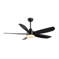 5-Blades Modern Decorative Ceiling Fan with LED