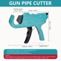 1PC gun-type ppr pipe cutter