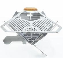 Foldable BBQ Grill & Campfire Brazier - Portable Outdoor Cooking Solution