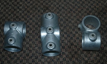 precision casting key clamp fitting used in furniture