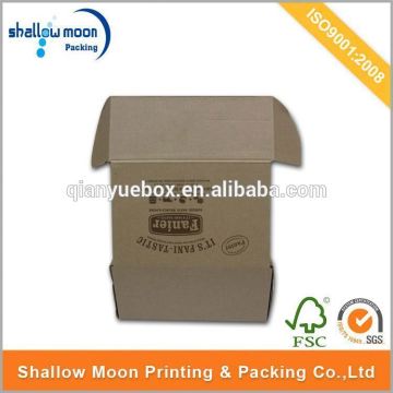color corrugated packing box