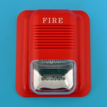 DC12V/DC24V Operated Fire Siren with Strobe