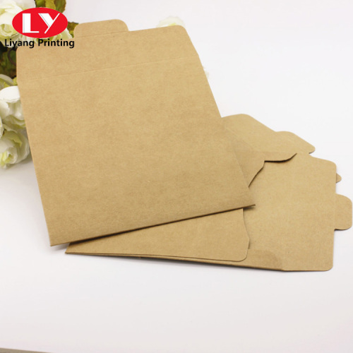 Aangepaste envelop van kraftpapier voor verpakking van munten / zaden / knopen