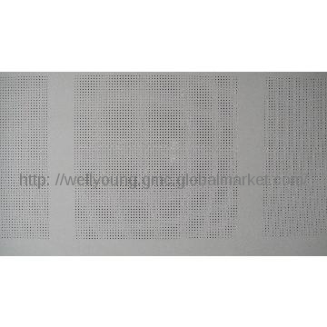 perforated decorative plasterboard