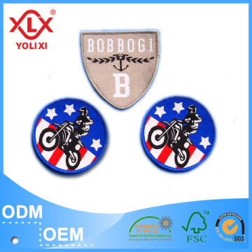 Wholesale woven badges for clothes