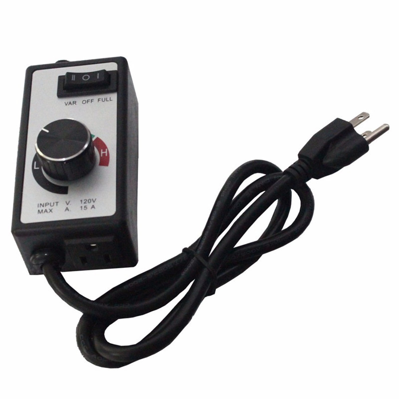 Fan Controller Adjuster Variable Fan Speed Controller for Inline Duct Fan