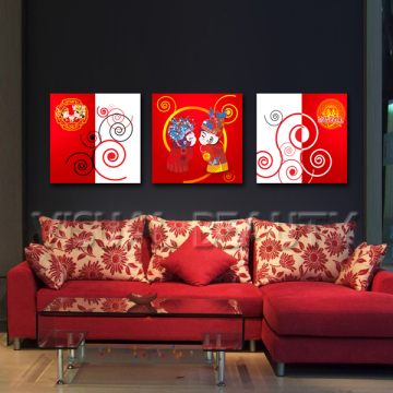 Pop Sales of Chinese Traditional Wedding Home Decoration Triptych Arts