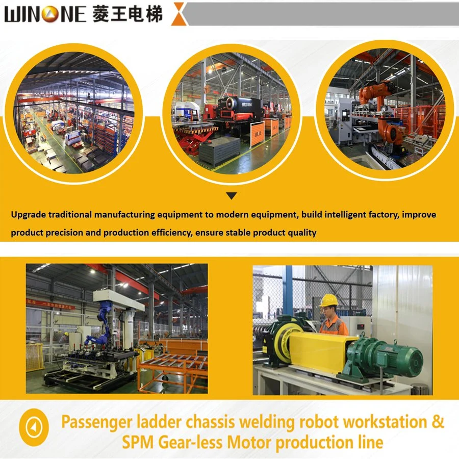 Midea Winone Elevator Traction Machine Electric Elevator Lifts Elevator Residential Lift