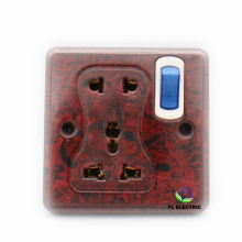 Single Socket Lighting Wall Socket Switch with USB