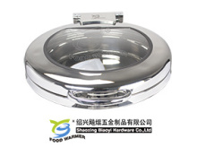 Buiilt in Round Chafing Dish Induction Buffet Chafer