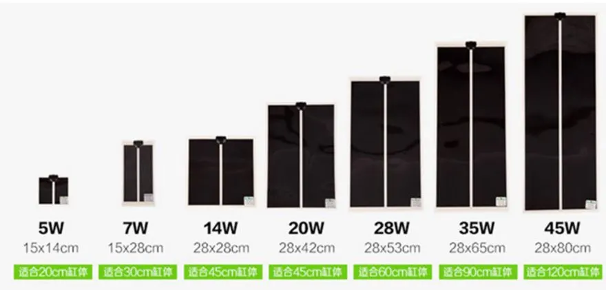 14W Waterproof Reptile Heat Pad Under Tank Terrarium with Temperature Control, Safety Adjustable Reptile Heat Mat for Turtle, Tortois Reptile Heat Mat