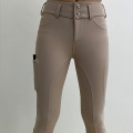 Kaki Button Riding Breeches Logo personalizat Equestrian