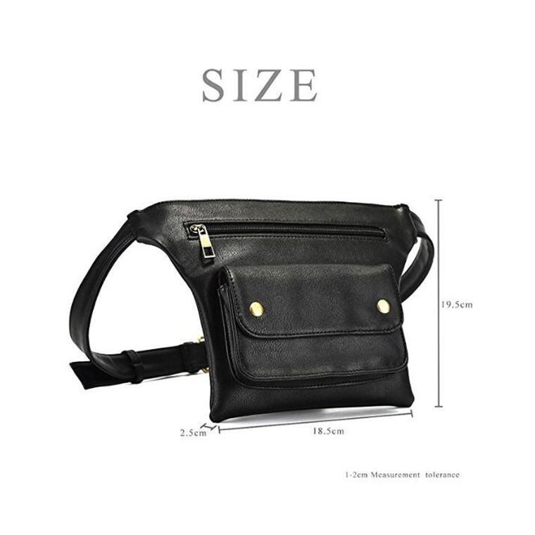Sac de taille en cuir Leather Waist Bag