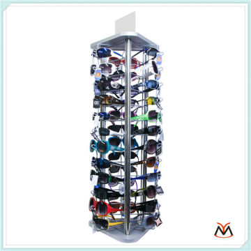 round acrylic sunglasses display,acrylic rotating eyewear display stand