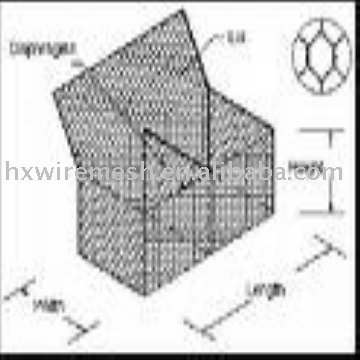 Hexagonal Wire Netting Cage