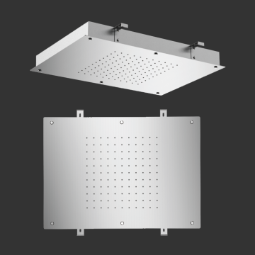 Big bathroom overhead shower head