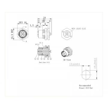 Khóa nữ phía trước pg9 d-code sleder