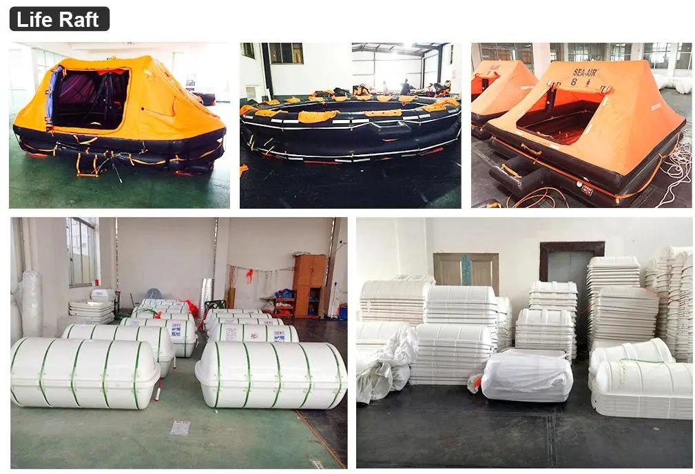 Solas Marine Equipment of Throw-Overboard Inflatable Life Raft