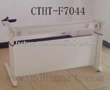 good quality office desk frame with height adjustable by manual rocker without electric