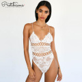 Lace &amp; Fancy mesh Bodysuit