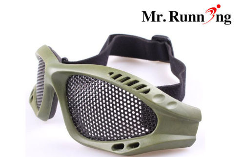 Custom Comfortable Unisex Tinted Military Tactical Goggles For Eye Protection