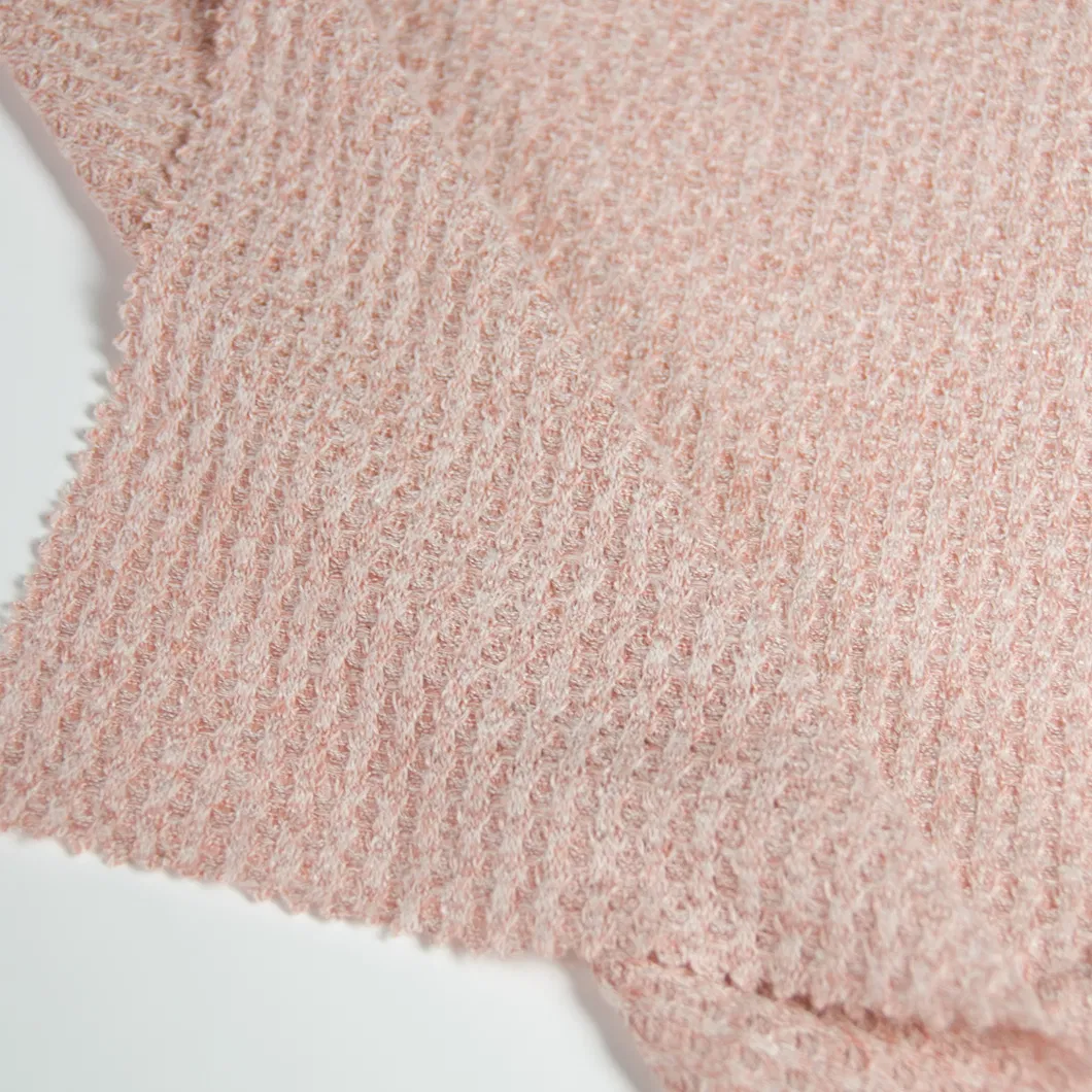 ขายด่วน Rt ผ้าสแปนเด็กซ์วาฟเฟิลถักพร้อมแปรงสำหรับตัดเย็บเสื้อผ้า