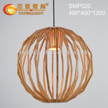 Nordic Wooden Pendant Lamps ,Restaurant Decorative Wooden Pendant Lamp