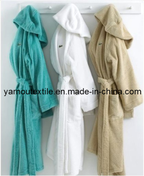 100% Cotton Hooded Hotel Bathrobes, Microfiber Bathrobe, Towels Bathrobes