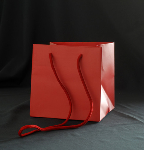 Square Flower Gift Paper Bag Flower Packaging Boxes