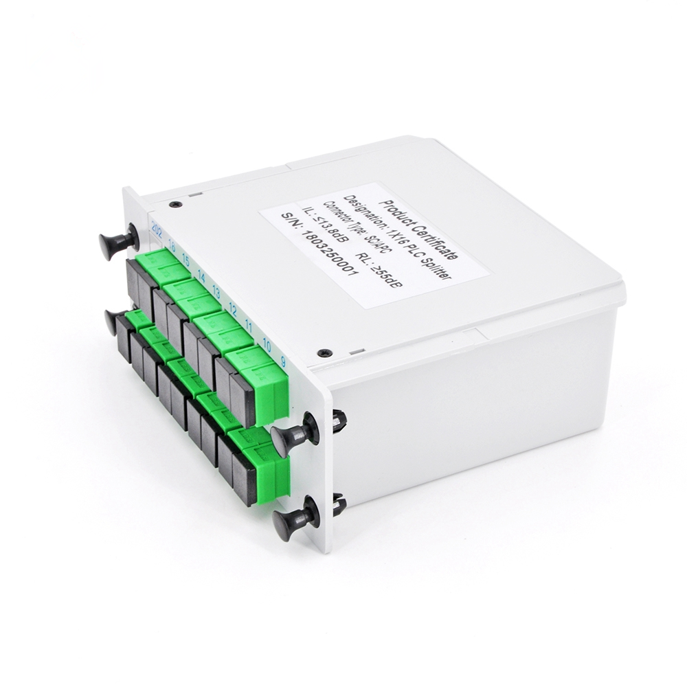 fiber optic plc splitter