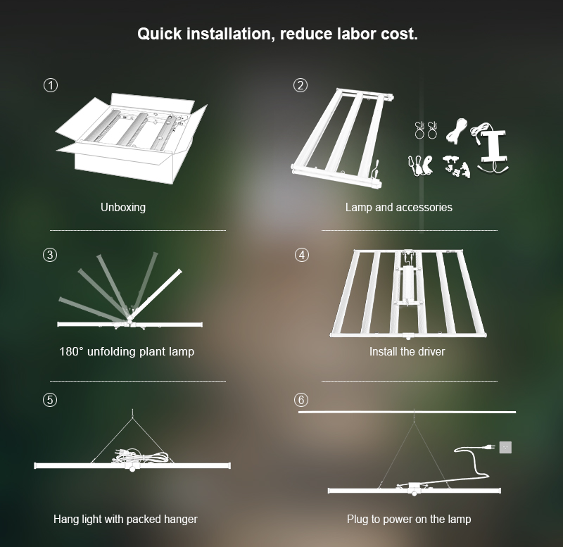 Alta quanlity da 600 W Grow Light Bar Spyder