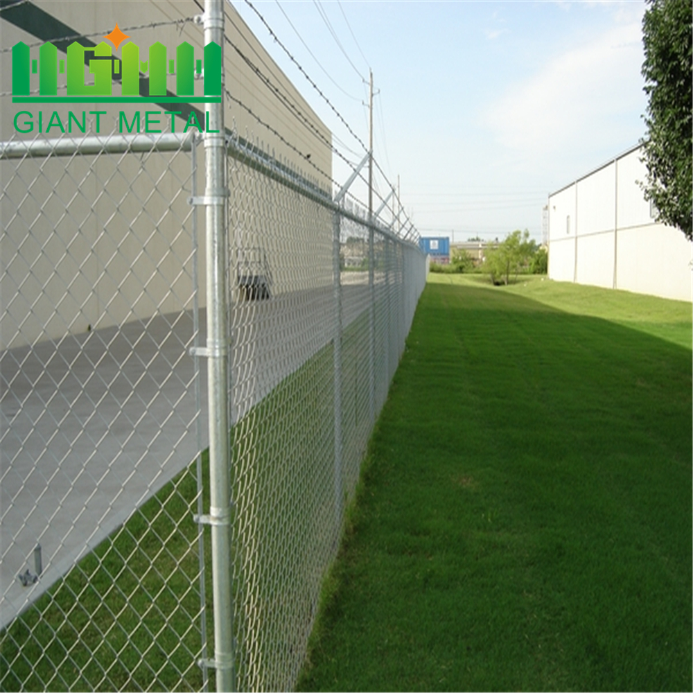 Cyclone Wire Sizes Dark Green Chain Link Fencing