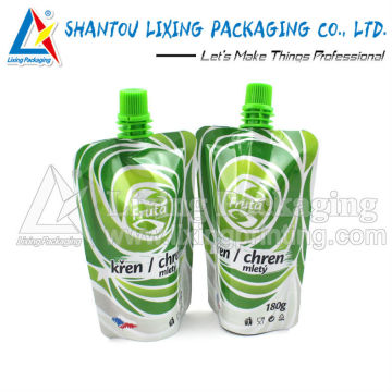 LIXING PACKAGING food stuff spout pouch, food stuff spout bag, food stuff pouch with spout, food stuff bag with spout