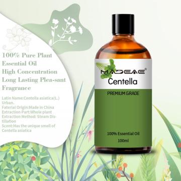 Centella esencial Extracto de aceite orgánico Natural para el cuidado de la piel Masaje corporal Aromaterapia