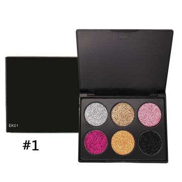 Beauty Shimmer Bulk Palette Cosmetic Glitter อายแชโดว์ขนาดเล็ก