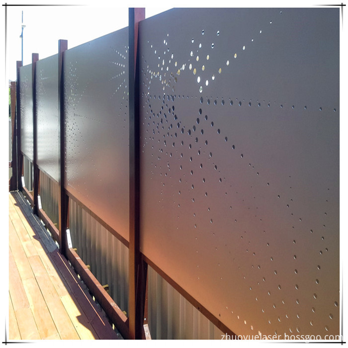 Laser Cut Modern Metal Fences