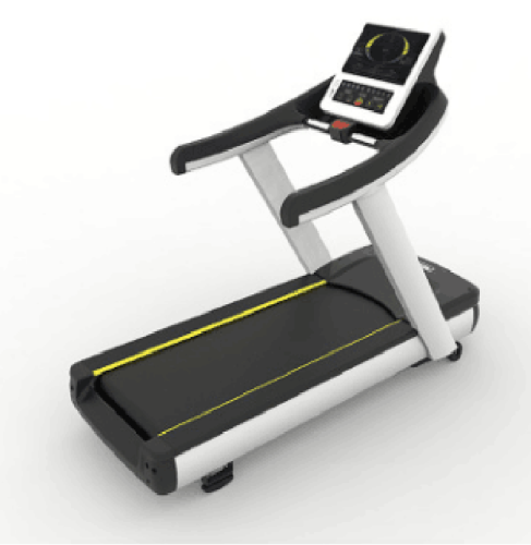 Máquina de cardio em esteira comercial com tela de toque