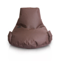 Chaise marron sac pouf pour enfants