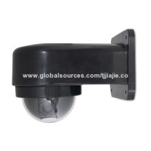 Indoor mini dome camera with low lux, super BLC color, PAL camera system, two path cruise, IP66