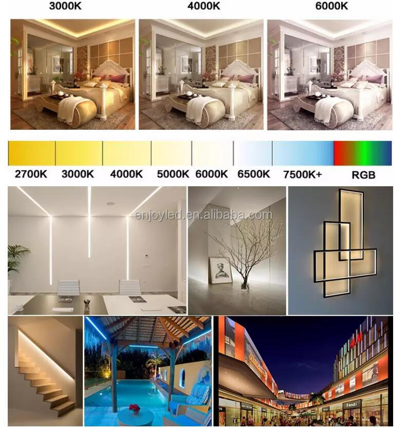 5M / 10M (2*5M) 15M 20M LED Strip light 5050SMD RGB LED light Tape Ribbon DC12V 30 LEDs/M 24/44 Keys IR Remote Controller